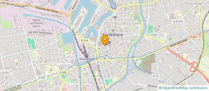 localisation de l'entreprise SAINMARCAM à DUNKERQUE