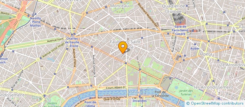 localisation de l'entreprise SAINO AGENCY  PARIS