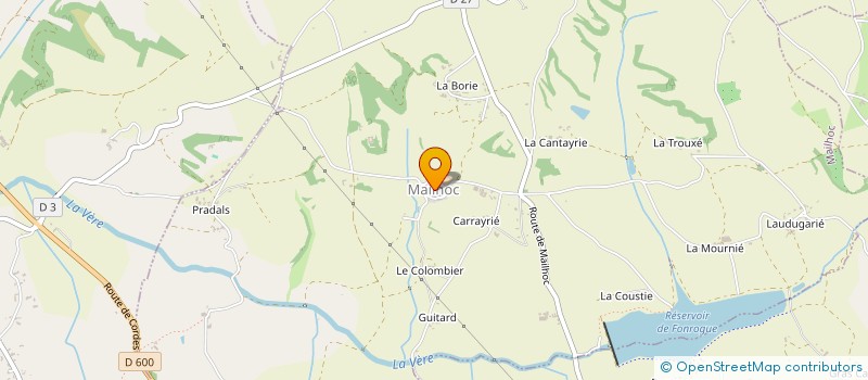 localisation de l'entreprise SAINS SERNIN LOISIRS ET PATRIMOINE à CAGNAC-LES-MINES