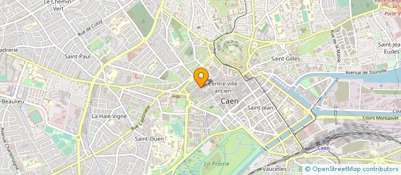 localisation de l'entreprise SAINSO à CAEN