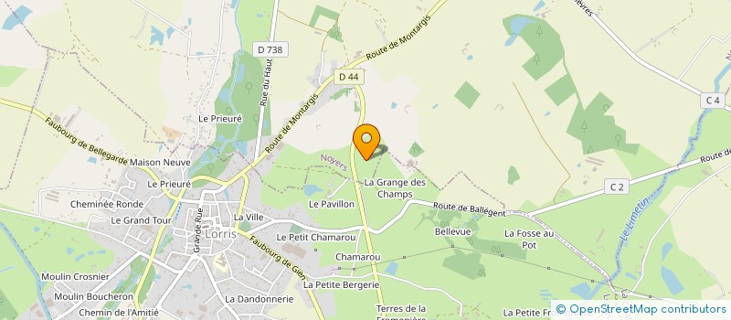 localisation de l'entreprise SAINSON INDIVISION à LORRIS
