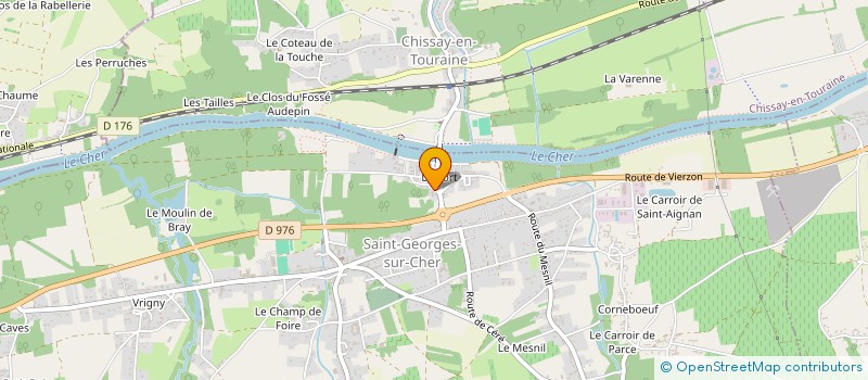 localisation de l'entreprise SAINSON LAURENT  SAINT-GEORGES-SUR-CHER