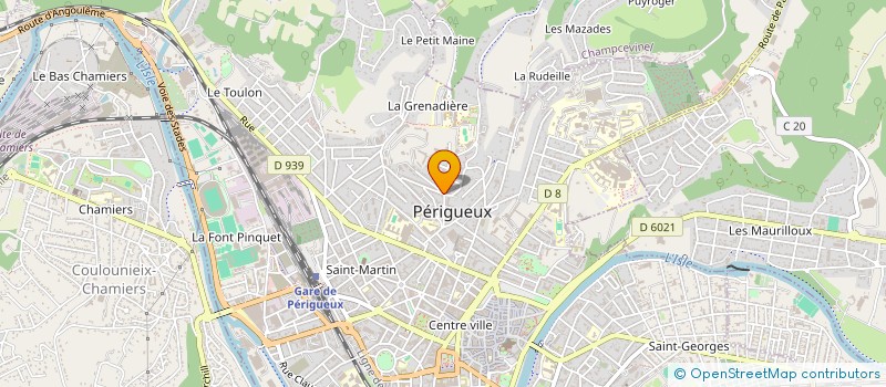 localisation de l'entreprise SAINT AGNAN 1 à PERIGUEUX