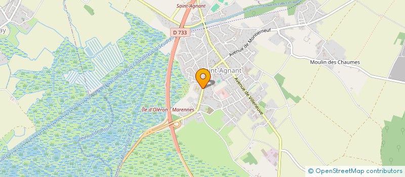 localisation de l'entreprise SAINT AGNANT  SAINT-AGNANT