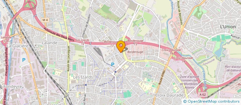 localisation de l'entreprise SAINT-AGNE GROUPE IMMOBILIER à TOULOUSE