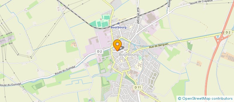 localisation de l'entreprise SAINT AGNESIR  BOURBOURG