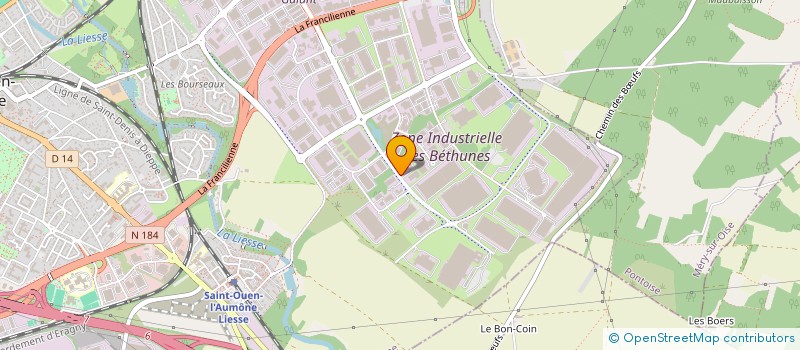 localisation de l'entreprise SAINT AMAN PLUS à SAINT-OUEN-L'AUMONE