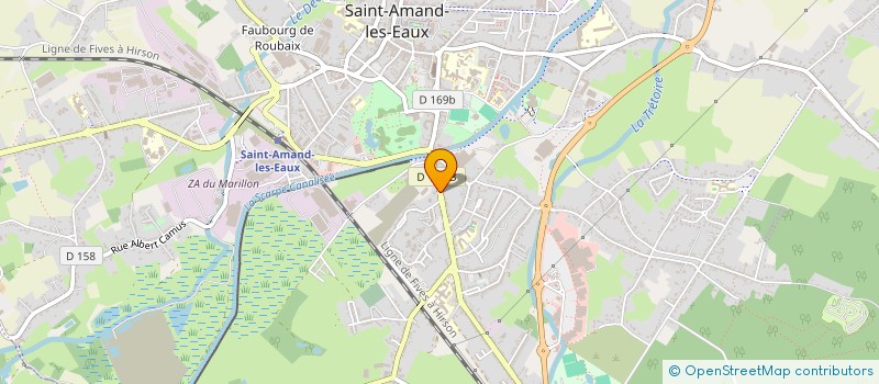 localisation de l'entreprise SAINT AMAND POIDS LOURDS à SAINT-AMAND-LES-EAUX