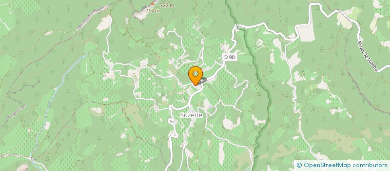 localisation de l'entreprise SAINT AMANT  SUZETTE