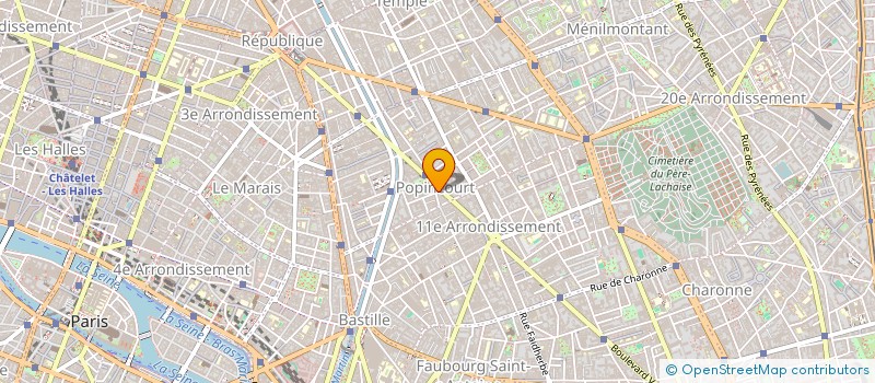 localisation de l'entreprise SAINT AMBROISE  PARIS