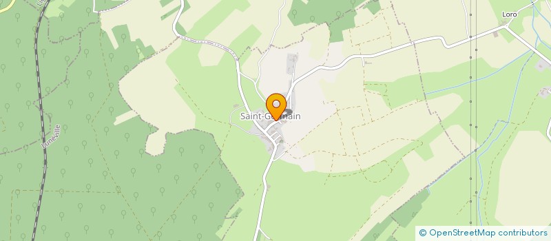 localisation de l'entreprise SAINT AMOUR  SAINT-GERMAIN