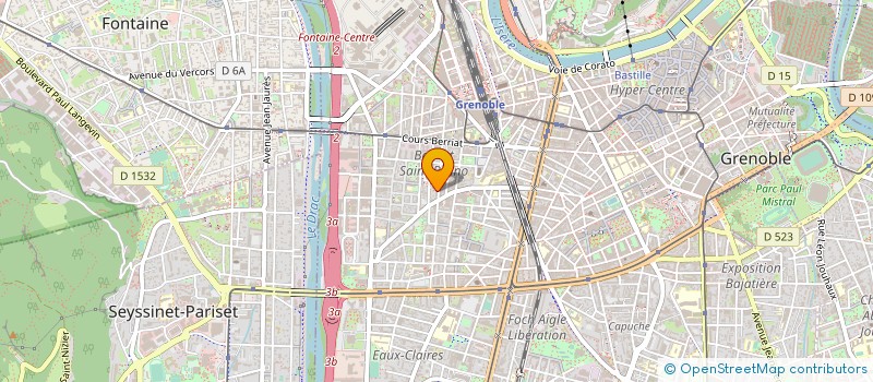 localisation de l'entreprise SAINT ANDRE  GRENOBLE