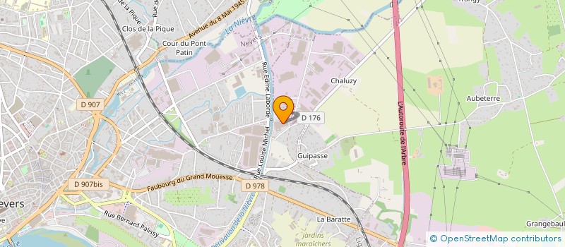 localisation de l'entreprise SAINT ANDRE à NEVERS