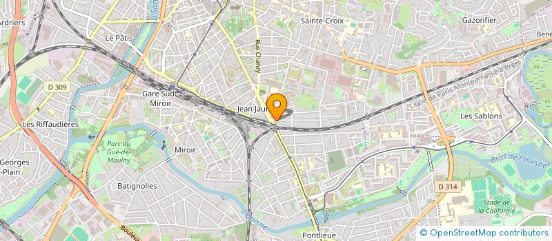 localisation de l'entreprise SAINT ANDRE  LE MANS