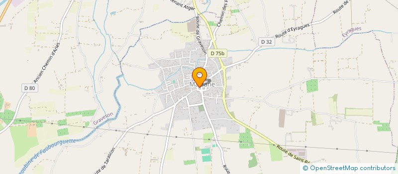 localisation de l'entreprise SAINT ANDRE  MAILLANE