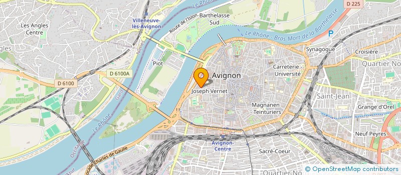 localisation de l'entreprise SAINT ANDRE  AVIGNON