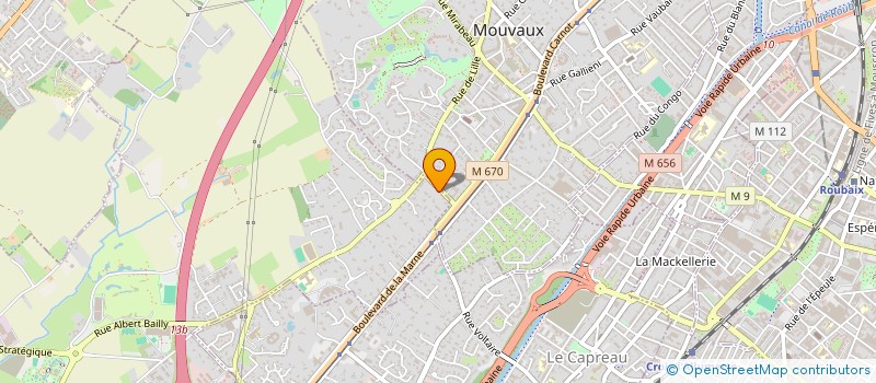 localisation de l'entreprise SAINT-ANDRE à MARCQ-EN-BARŒUL