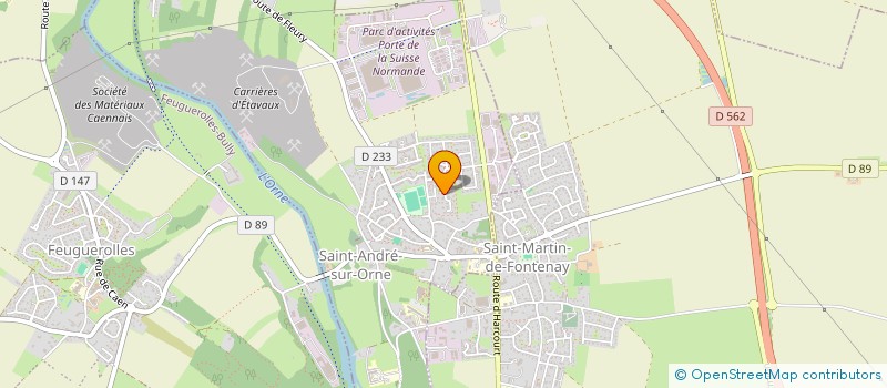 localisation de l'entreprise SAINT ANDRE à SAINT-ANDRE-SUR-ORNE