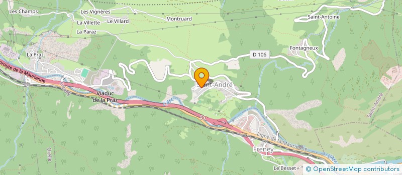 localisation de l'entreprise SAINT ANDRE ANIMATION  SAINT-ANDRE