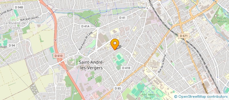 localisation de l'entreprise SAINT-ANDRE ANIMATION LOISIRS à SAINT-ANDRE-LES-VERGERS