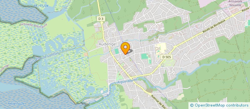 localisation de l'entreprise SAINT ANDRE BJO  AUDENGE