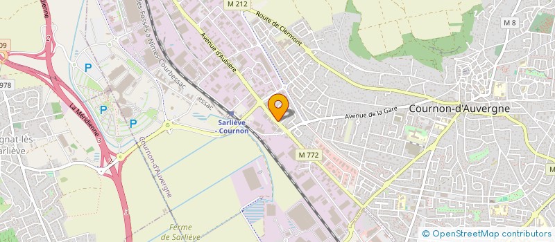 localisation de l'entreprise SAINT ANDRE DE SANGONIS  COURNON-D'AUVERGNE