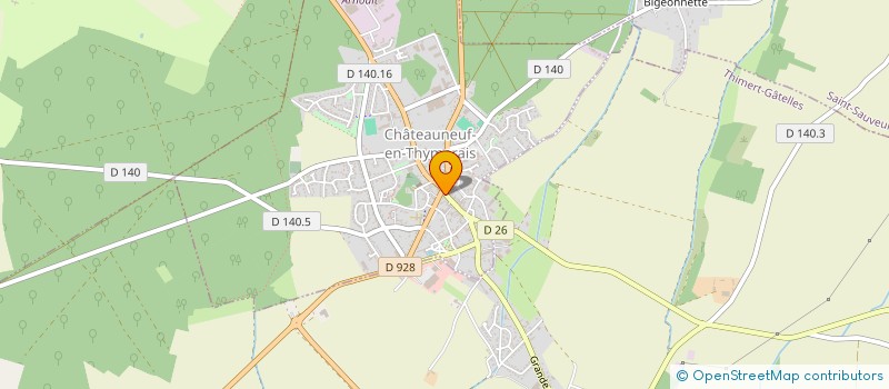 localisation de l'entreprise SAINT-ANDRE PNEUS à CHATEAUNEUF-EN-THYMERAIS
