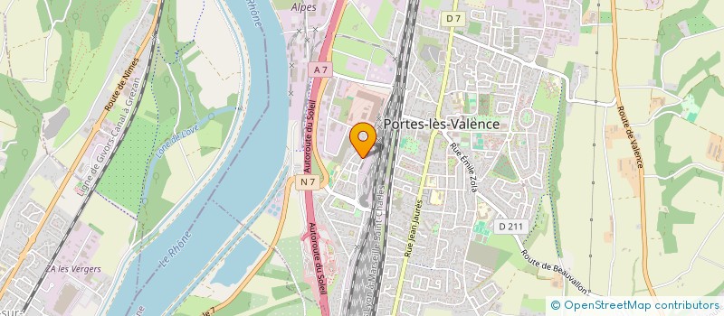 localisation de l'entreprise SAINT-ANDRE ROBIN à SAINT-PERAY