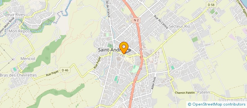 localisation de l'entreprise SAINT ANDRE SERVICE à SAINT-ANDRE