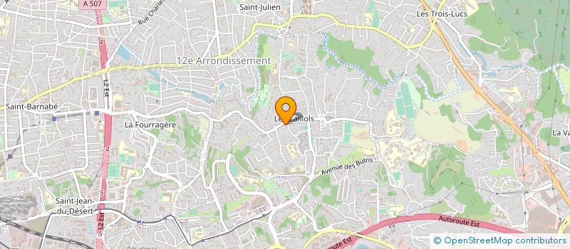 localisation de l'entreprise SAINT ANGE à MARSEILLE