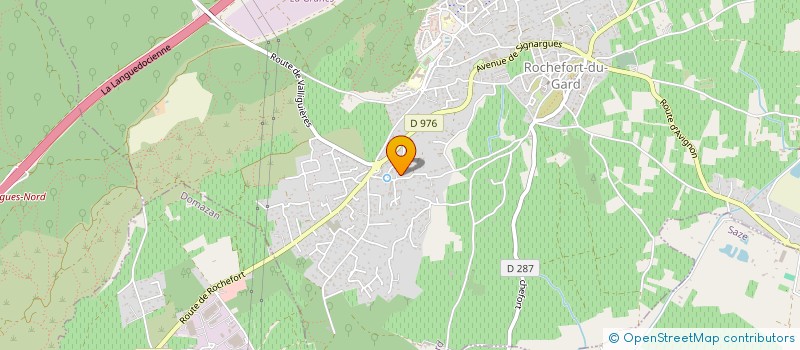 localisation de l'entreprise SAINT ANTHELME  ROCHEFORT-DU-GARD