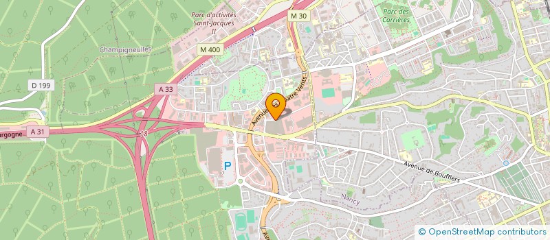 localisation de l'entreprise SAINT ANTOINE  LAXOU