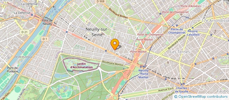 localisation de l'entreprise SAINT ANTOINE à NEUILLY-SUR-SEINE