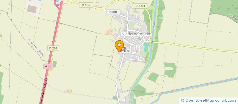 localisation de l'entreprise SAINT ANTOINE  NIEDERHERGHEIM