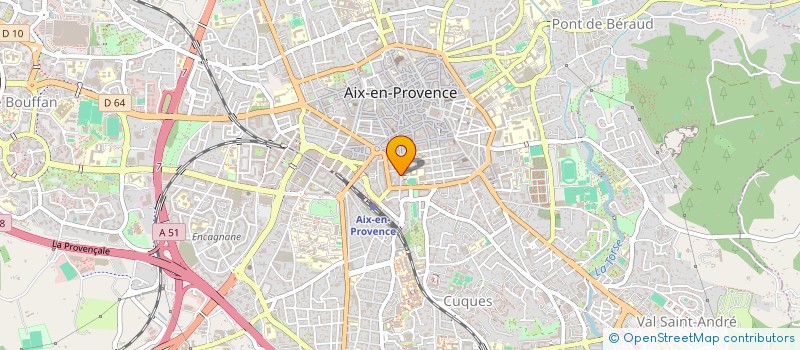 localisation de l'entreprise SAINT ANTOINE à AIX-EN-PROVENCE