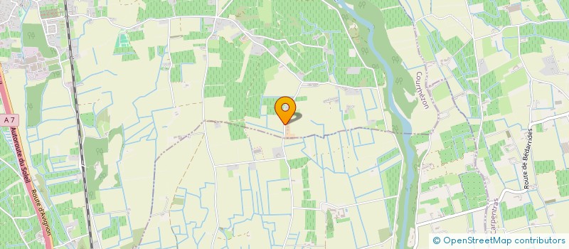 localisation de l'entreprise SAINT ANTOINE  COURTHEZON