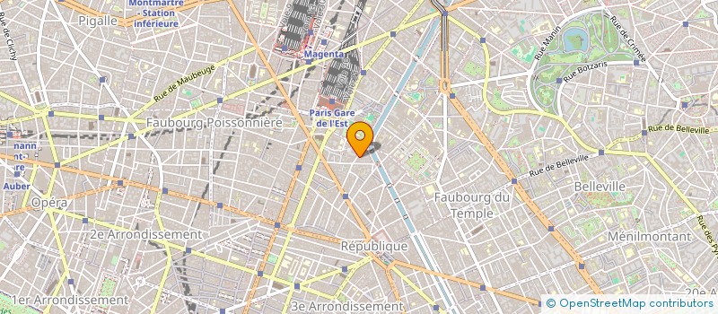 localisation de l'entreprise SAINT ANTOINE  PARIS