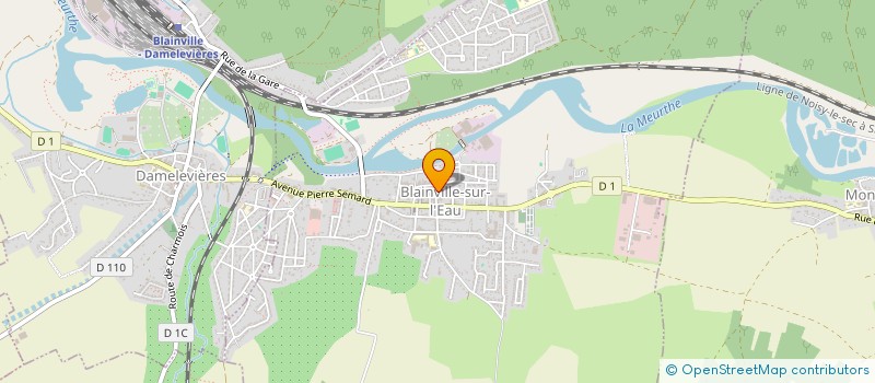 localisation de l'entreprise SAINT-ANTOINE  BLAINVILLE-SUR-L'EAU