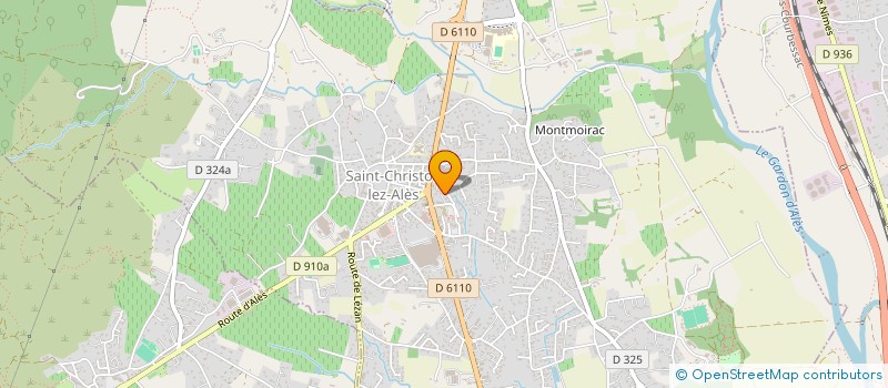 localisation de l'entreprise SAINT ANTOINE  SAINT-CHRISTOL-LEZ-ALES