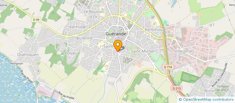 localisation de l'entreprise SAINT ARMEL FINANCES  GUERANDE