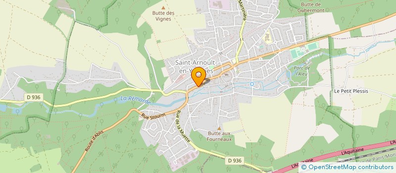 localisation de l'entreprise SAINT ARNOULT AUTOMOBILES à SAINT-ARNOULT-EN-YVELINES