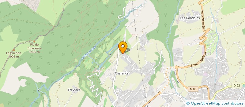 localisation de l'entreprise SAINT-ARNOUX  GAP