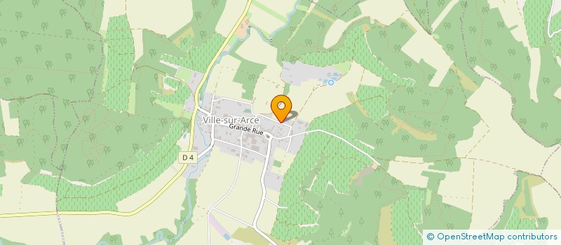 localisation de l'entreprise SAINT AUBIN  VILLE-SUR-ARCE