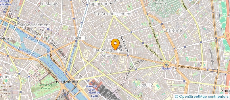 localisation de l'entreprise SAINT AUBIN  PARIS