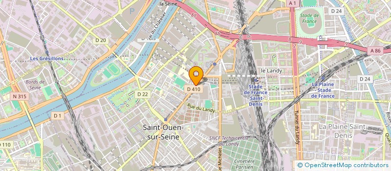 localisation de l'entreprise SAINT AUGUSTIN à SAINT-DENIS