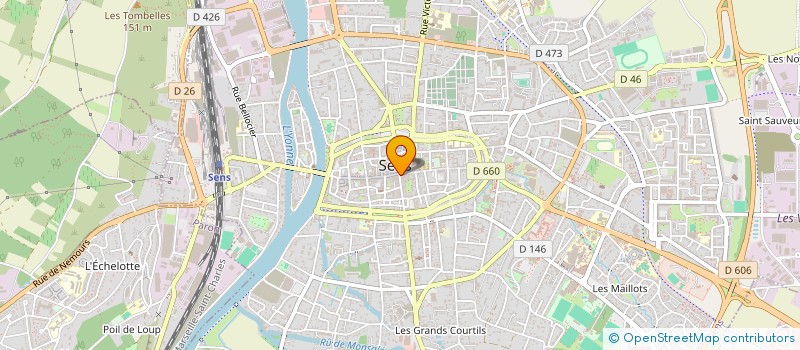 localisation de l'entreprise SAINT AUGUSTION  SAINT-CLEMENT