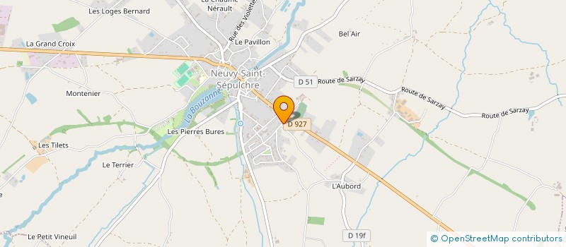 localisation de l'entreprise SAINT AVRIL à NEUVY-SAINT-SEPULCHRE