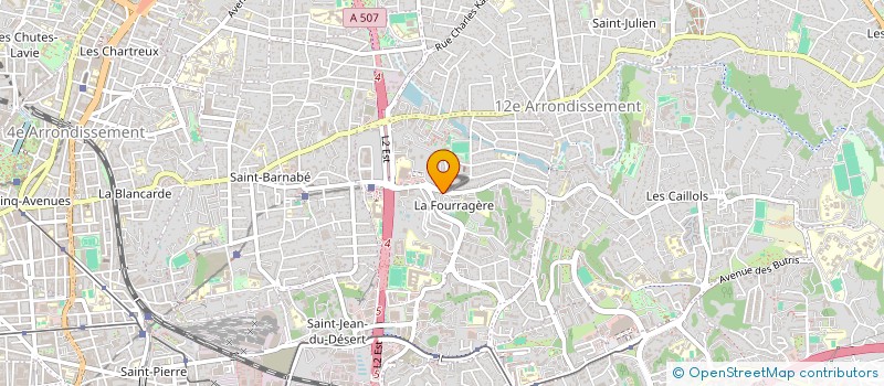 localisation de l'entreprise SAINT BARNABE VIDEO à MARSEILLE