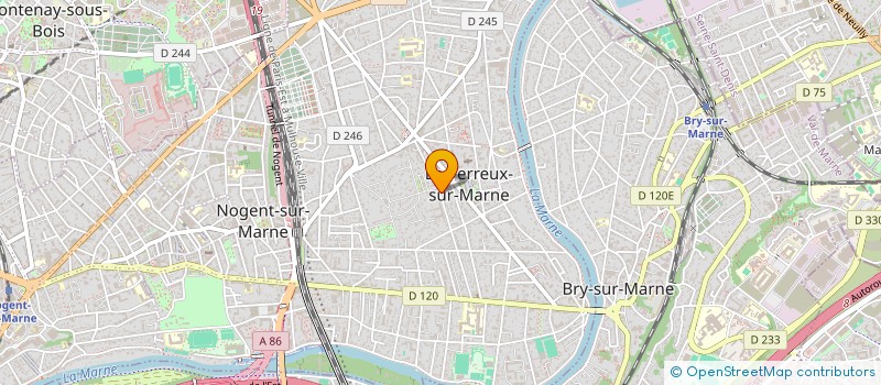 localisation de l'entreprise SAINT BARTH A PARIS  LE PERREUX-SUR-MARNE