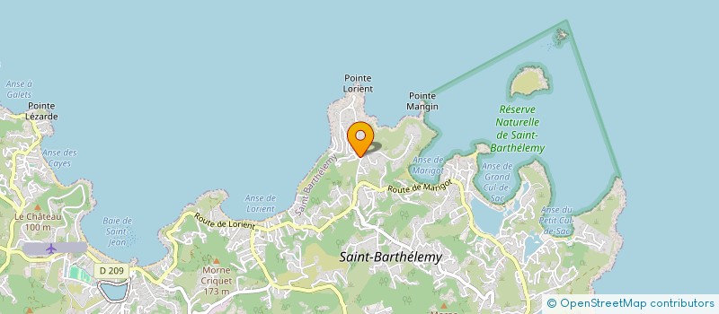 localisation de l'entreprise SAINT-BARTH HOME PRESTIGE à SAINT-BARTHELEMY